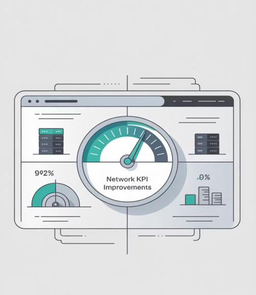 Network KPI Dashboard View